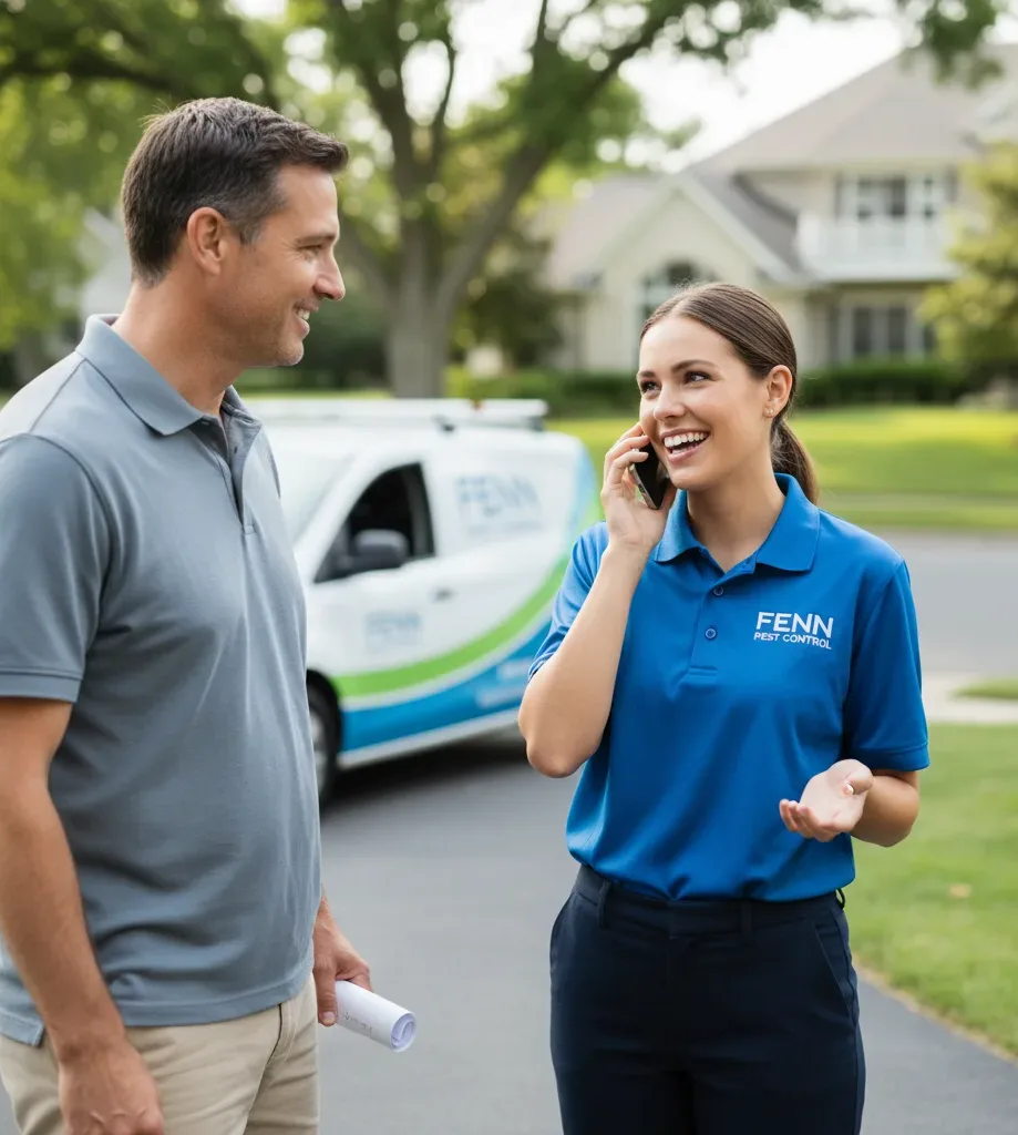 Fenn Pest Control customer support in Rye